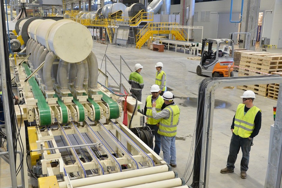 Строительство завода компании Armstrong на ОЭЗ «Алабуга», 29 августа 2014 г.