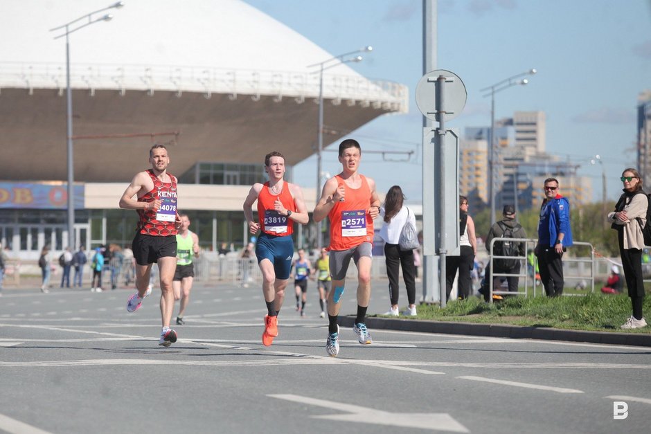 Участники Казанского марафона