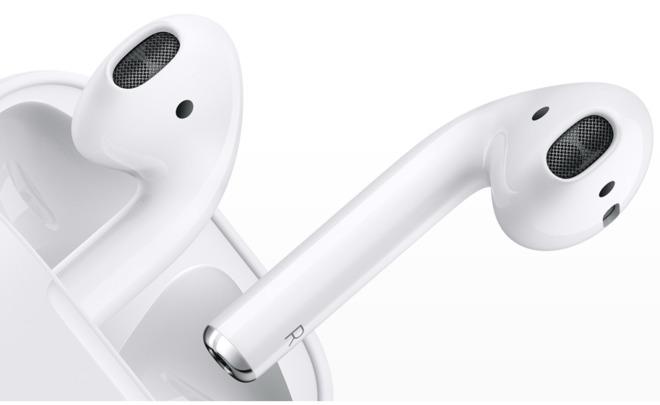Беспроводные наушники Apple Air Pods поступят в продажу на следующей неделе