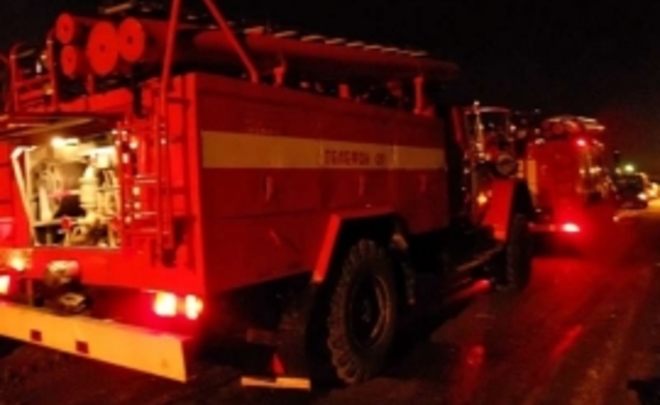 На ночном пожаре в Оренбургской области погибли 4 человека