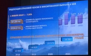 К 2021 году пенсия для неработающих пенсионеров вырастет до 16,5 тыс. рублей