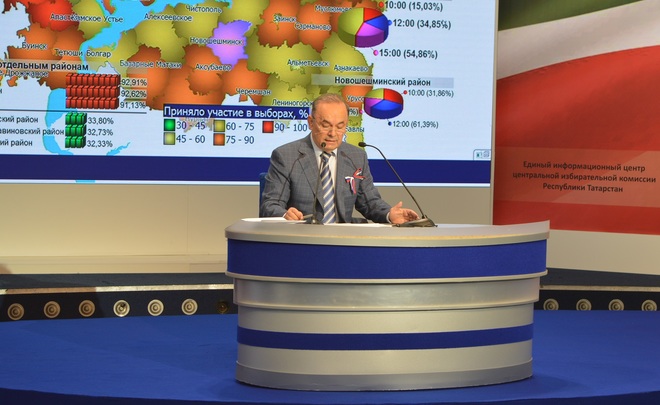 В Татарстане явка избирателей превысила 50%