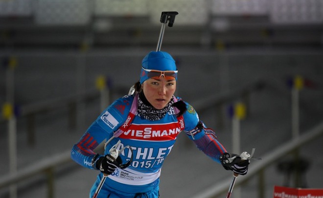 Биатлонистка Татьяна Акимова завоевала бронзу на этапе Кубка мира в Чехии
