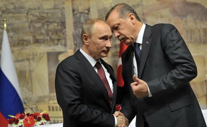 Путин встречается с Эрдоганом в Стамбуле