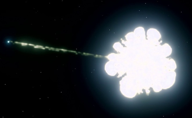 Астрономы открыли пережившего взрыв сверхновой белого карлика