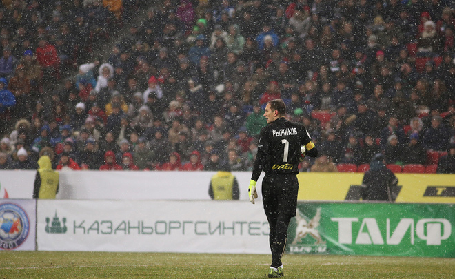 Рыжиков стал лучшим игроком «Рубина» в матче с «Крыльями Советов»