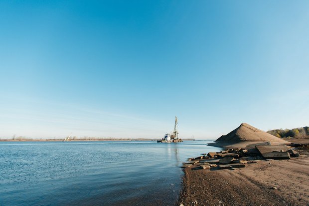 В Куйбышевском водохранилище созданы благоприятные природные условия — есть кормовая база и отсутствуют хищные породы рыб