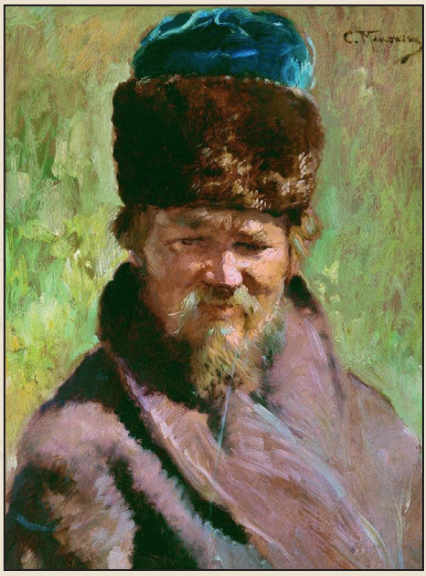 Ямщик. Картина Константина Маковского