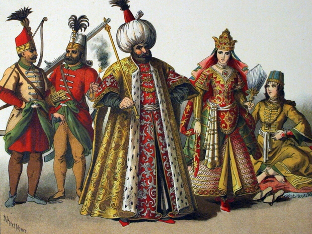 что носили в османской империи в 16 веке