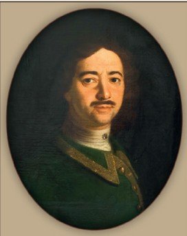 Петр I. Портрет 1722 года