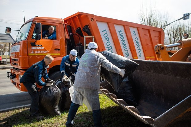 Груженые мусором КАМАЗы совершили 20 рейсов. Фото: ПАО "Нижнекамскнефтехим"