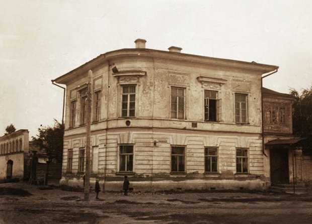 Дом Осокина, 1920-е. Фото pastvu.com