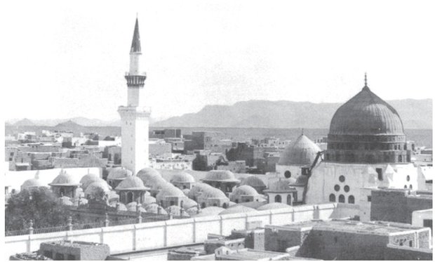 Мечеть пророка Мухаммада в г. Медине. Начало ХХ века