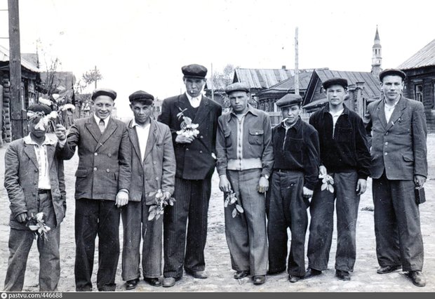 Жители Ново-Татарской слободы, 1930-е годы. Фото: pastvu.com