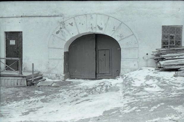 Ворота. 1961 год. Фото Афиногена Войнича. Фото pastvu.com