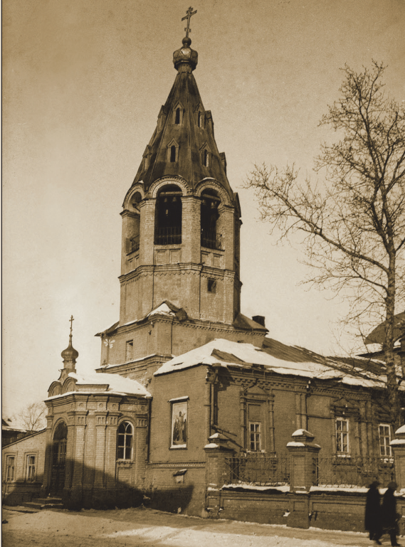 Троицкий храм. Фото В.Л. Лаптева. 1927 г. Архив НМРТ, Госкаталог РФ