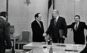 Фотомарафон «100-летие ТАССР»: подписание договора о суверенитете Татарстана, 1990 год