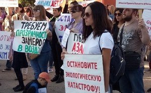 «Они убивают нас во сне»: жители Тольятти вышли на улицу с экологическим протестом