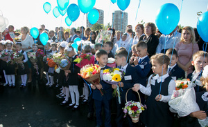 В первый раз в новый класс: в Казани открылась многопрофильная школа №181