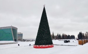 Уфа пытается создать каток на набережной, а в Стерлитамаке — скандал из-за переноса елки