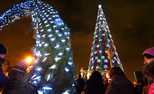 В новогодние праздники Казань будет охранять Нацгвардия, а городские елки заслонят большегрузы