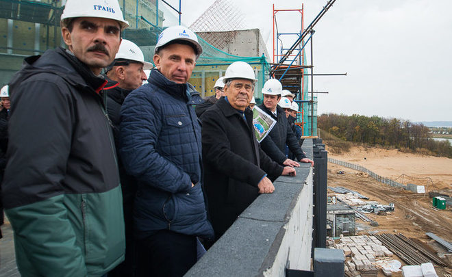 Минтимер Шаймиев:«Как говорят строители, мы уже «вытаскиваем» объекты, строительство идет очень неплохими темпами»