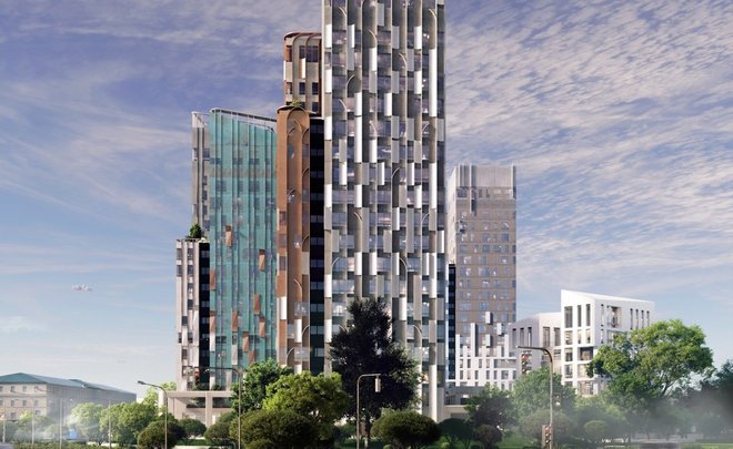 В Казани начинают строить высотный жилкомплекс на месте «Акчарлака»