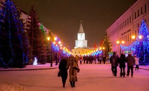 Новогоднее оформление Казани, ледовый комбайн для «Ракеты» и «Татспиртпром» на фестивале Red Bull