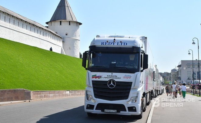 85 тонн помощи: из Казани в Лисичанск отправили гуманитарный груз