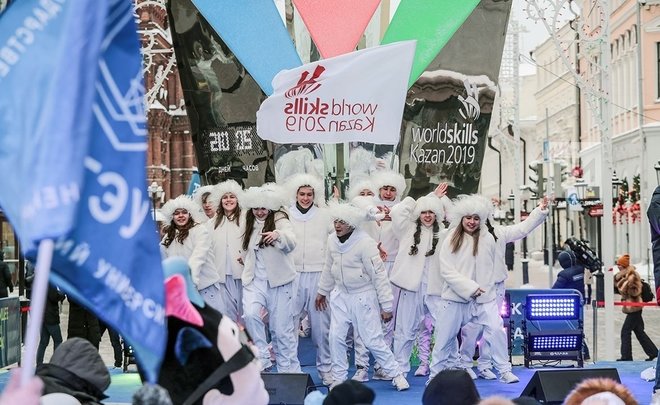 Казанский WorldSkills получил свой арт-объект: до «рабочего» чемпионата осталось 210 дней