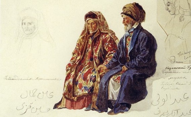 Главное, чтобы бешмет и лапти сидели: во что одевались татары с приходом дореволюционной весны