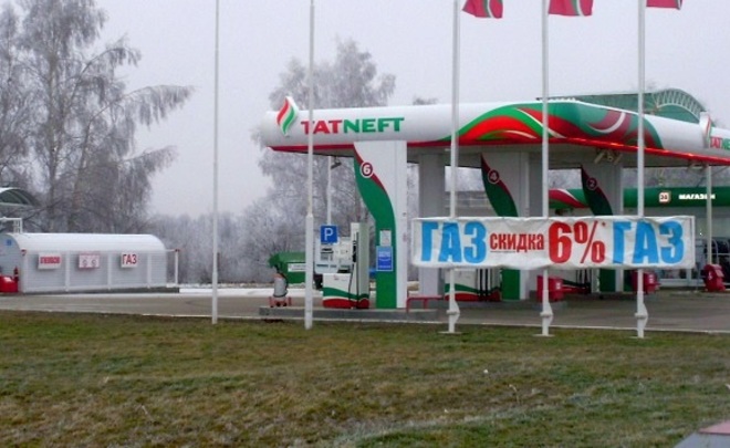 Заправки «Татнефти» подтолкнут газомоторный проект «Газпрома»
