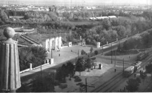 Фотомарафон «100-летие ТАССР»: вид на казанский Соцгород с крыши жилого дома на Белинского, 1960-е