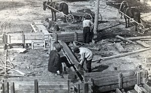Фотомарафон «100-летие ТАССР»: строительство Казмашстроя, 1932 год