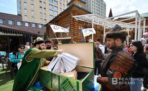 Для лучших батыров: в Казани прошел сбор подарков к Сабантую