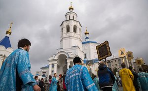 Казань, 4 ноября. Крестный ход по случаю празднования Казанской иконе Божией Матери