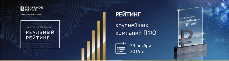 Церемония вручения деловой премии «Реальный рейтинг-2019»
