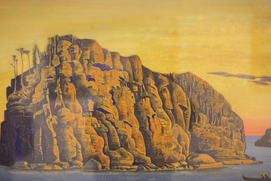 Картина выставки Николая Рериха