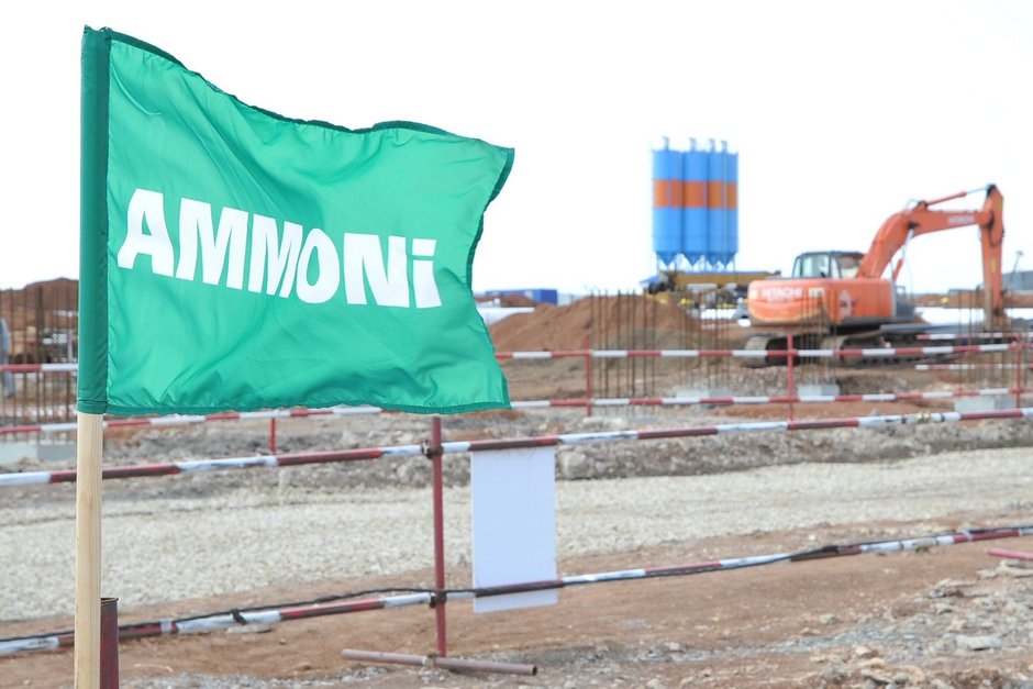 Строительство комплекса ОАО «Аммоний», 16 августа 2012 г.