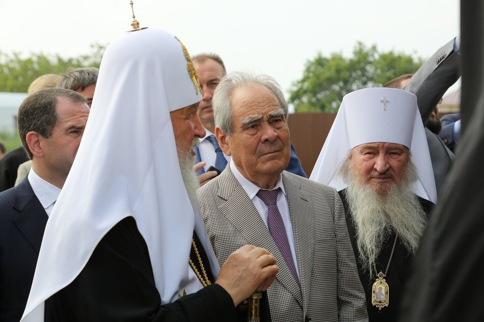 С патриархом Кириллом в Свияжске, 2016 год