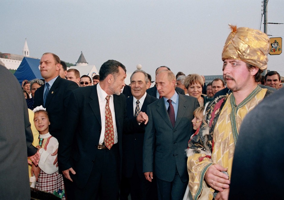 Визит Владимира Путина в Казань. Август 2002 года