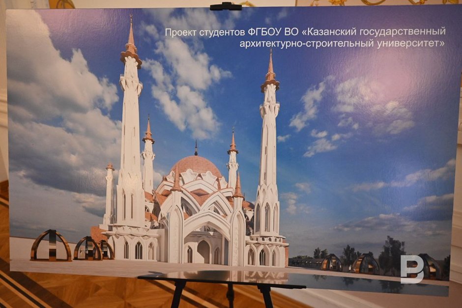 эскиз проекта Соборной мечети