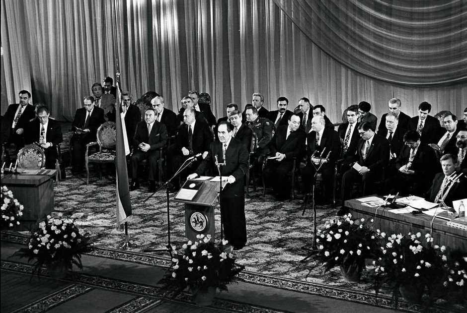 Инаугурация президента Татарстана Минтимера Шаймиева. 3 апреля 1996 года
