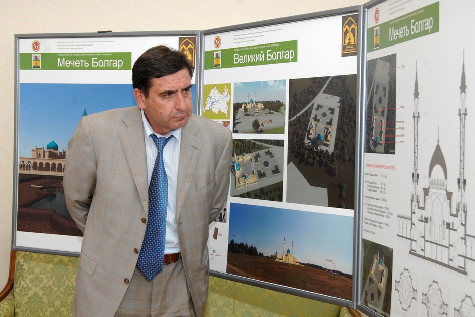 Презентация проекта комплекса мечети в Болгаре, 26 июля 2010 г.