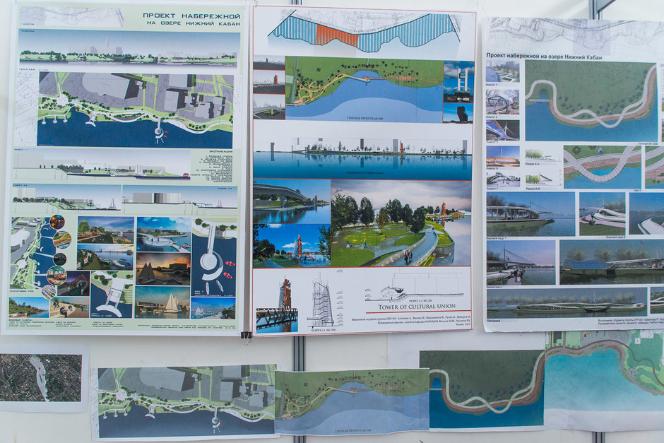Проекты набережной на озере Нижний Кабан