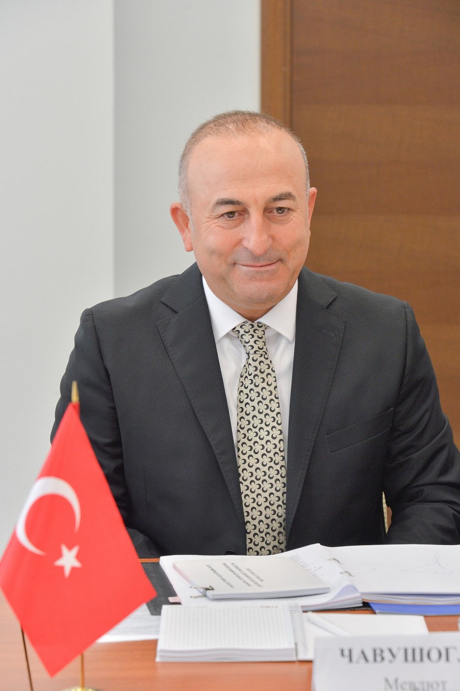 5 июня 2014 года. Визит министра Турецкой Республики по делам ЕС Мевлюта Чавушоглу