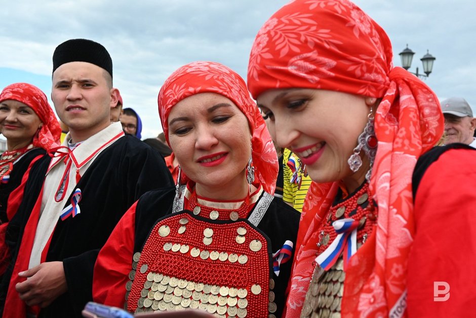Участники этнокультурного фестиваля «Национальное — актуальным»