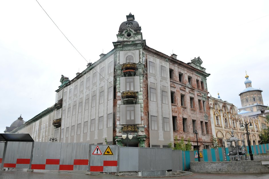 Реконструкция гостиницы «Казань», 28 августа 2011 г.