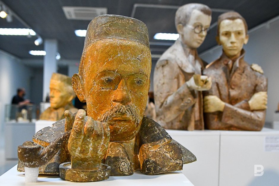 Скульптуры выставки «Кадим Замитов. Скульптура»