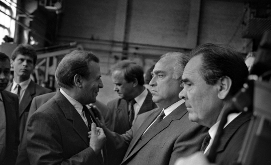 Визит в Татарстан делегации правительства России во главе с премьер-министром Виктором Черномырдиным, 1993 год